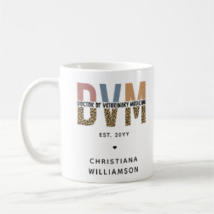 Custom DVM Doctor of Veterinary Medicine Gifts Kaffeetasse