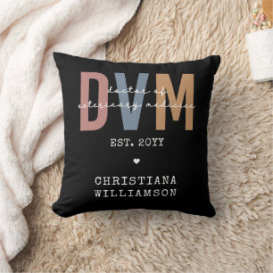 Custom DVM Doctor of Veterinary Medicine Gifts  Kissen