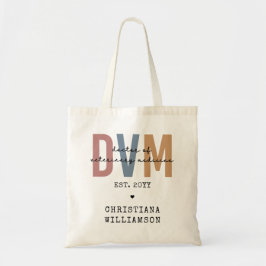 Custom DVM Doctor of Veterinary Medicine Gifts Tragetasche