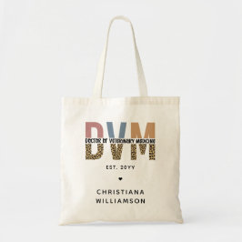 Custom DVM Doctor of Veterinary Medicine Gifts Tragetasche