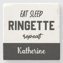 Custom Eat Sleep Ringette Wiederholung Ringette Pl