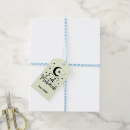 Custom Eid Mubarak Niedlich Eid Gift Tag Geschenkanhänger