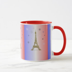 Custom Eiffelturm Tasse