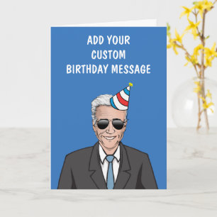 Custom Election Birthday Card Karte