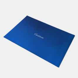 Custom EleganBlue Abstrakt Fußmatte