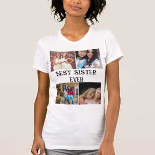 CUSTOM ELEGANT SISTER 4 FOTO COLLAY T-Shirt