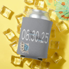 Custom Elegant Wedding Day Gefallen Dosenkühler