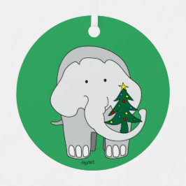 Custom Elephant Weihnachtsschmuck