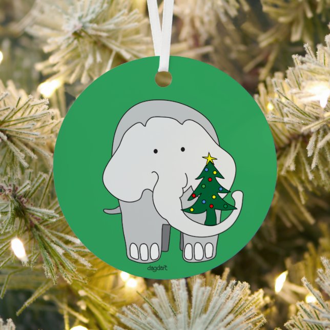 Custom Elephant Weihnachtsschmuck (InSitu)