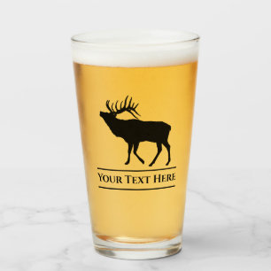 Custom Elk Jagd Bier Glass Tumblr Glas