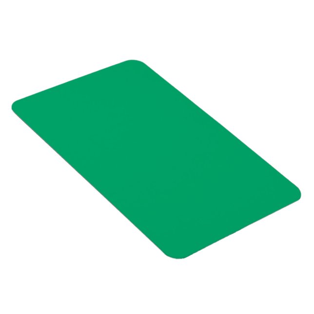 Custom Emerald Green Flexible Magnet (Rechte Seite)