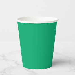 Custom Emerald Paper Cups - Bulk Event Trinkbehält Pappbecher