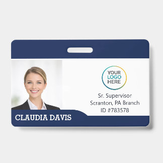 Custom Employee Photo ID Badge Ausweis