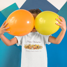 Custom Erntedank Pumpkin Fall Partys Kids T-Shirt