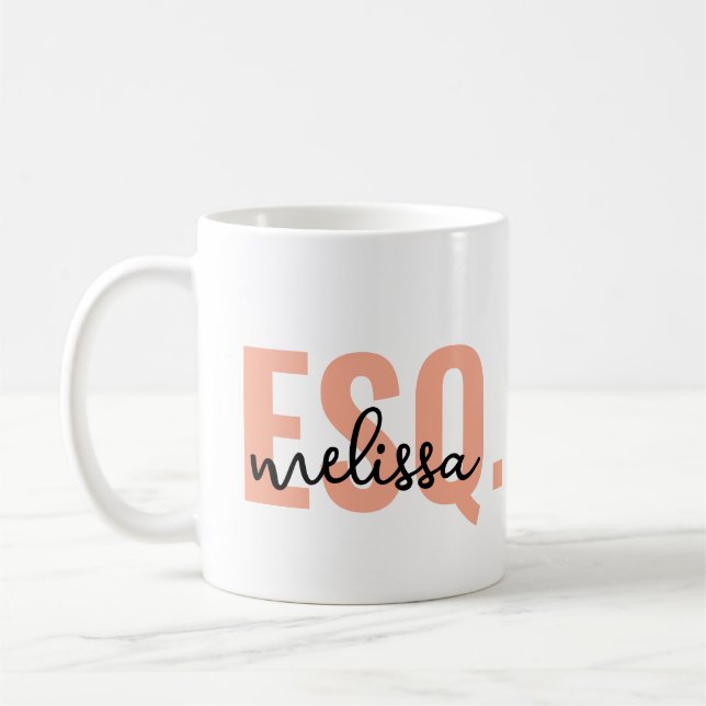 Custom Esquire Tasse ・ Esquire Est ・ Law Studen (Links)