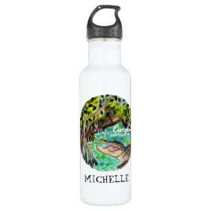 CUSTOM Everglades Nationalpark Florida Edelstahlflasche