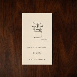 Custom Ex Libris Bookplate Sticker | Dark Academia