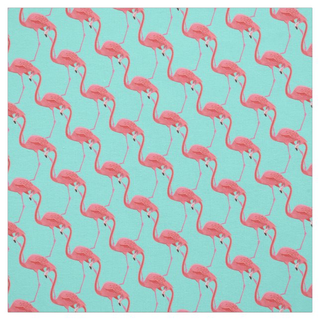 Custom Fabric-Pink Flamingo Stoff (Muster)
