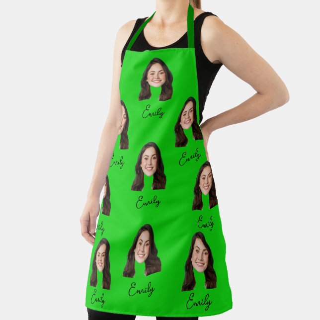 Custom Face Koch Küche Funny Gift für Frauen Männe Schürze (InSitu)