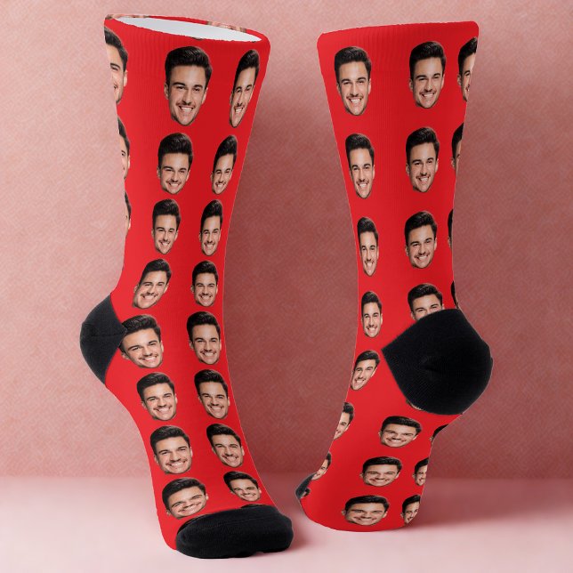  Custom Face Socks, Personalized Face Socken (Von Creator hochgeladen)