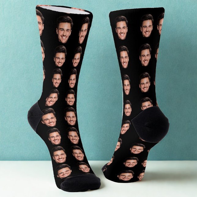  Custom Face Socks, Personalized Photo Picture Socken (Von Creator hochgeladen)