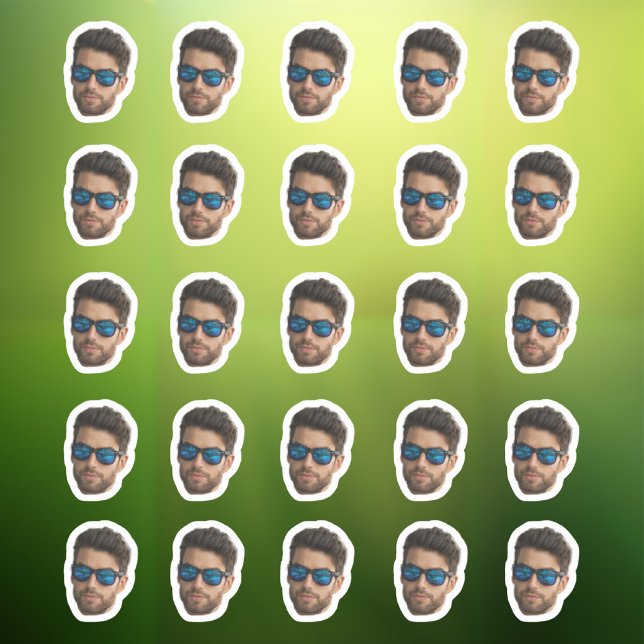 Custom Face Stickers Personalized 20 Photos Face Aufkleber (Von Creator hochgeladen)