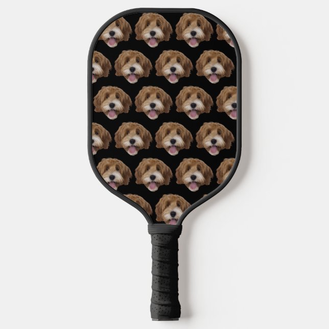 Custom Faces Pickleball Paddle, Personalized Schläger (Vorderseite)