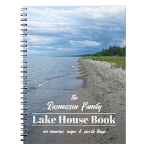 Custom Famiiire Lake House Notizblock