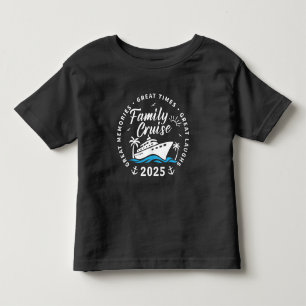 Custom Family Cruise Group Matching Kreuzfahrt Kleinkind T-shirt