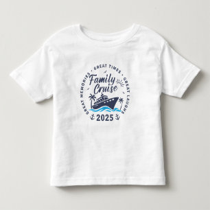 Custom Family Cruise Group Matching Kreuzfahrt Kleinkind T-shirt