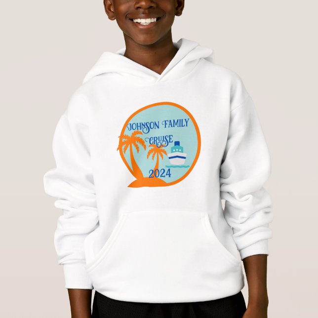 Custom Family Cruise Hoodie (Vorderseite)