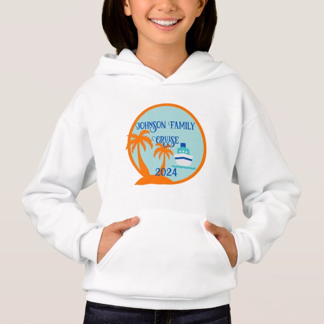Custom Family Cruise Hoodie (Vorderseite)