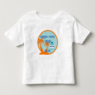Custom Family Cruise Kleinkind T-shirt