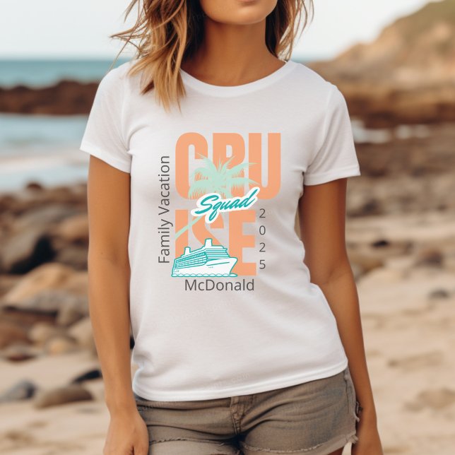 Custom Family Cruise Squad T-Shirt (Von Creator hochgeladen)