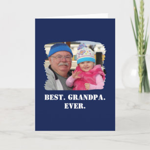Custom Family Foto Abuelo Nonno Bestes Opa je Karte