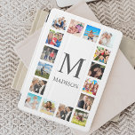Custom Family Foto Collage Personalized White iPad Pro Cover<br><div class="desc">Erstellen Sie Ihre eigene personalisierte 16-Foto-Collage,  ipad smart cover weißer Hintergrund. Die ipad smart cover face beinhaltet auch Ihr Monogramm. Fügen Sie Ihre Lieblings-Fotos,  Designs oder Kunstwerke,  um etwas wirklich Einzigartiges zu schaffen.</div>