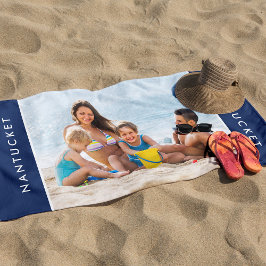 Custom Family Foto Summer Keepake Geschenk Strandtuch