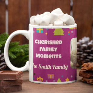 Custom Family Foto Weihnachtsgeschenke für Tochter Tasse