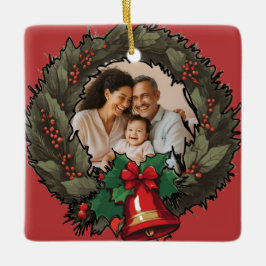 Custom Family Foto Weihnachtsschmuck