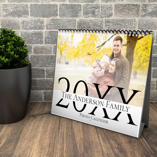 Custom Family Fotos Year 20XX Calendar Kalender (Von Creator hochgeladen)