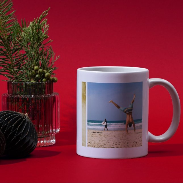 Custom Family Gallery of Three image Kaffeetasse (Von Creator hochgeladen)