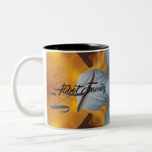 Custom Family Gold Graues Geschenk Hot Cocoffee Cu Zweifarbige Tasse