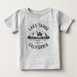 Custom Family Lake Camping Vacacation Group Matchi Baby T-shirt