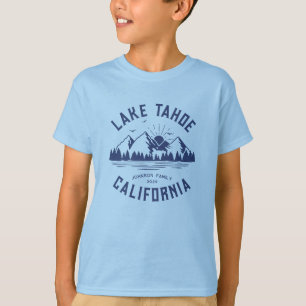 Custom Family Lake Camping Vacacation Group Matchi T-Shirt