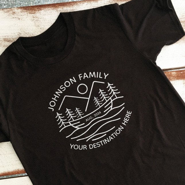 Custom Family Lake Camping Vacacation Group Matchi T-Shirt (Custom Family Lake Camping Vacation Group Matching T-Shirt)