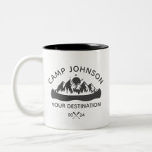 Custom Family Lake Camping Vacacation Group Matchi