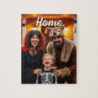 Custom Family Portrait Personalized Puzzle