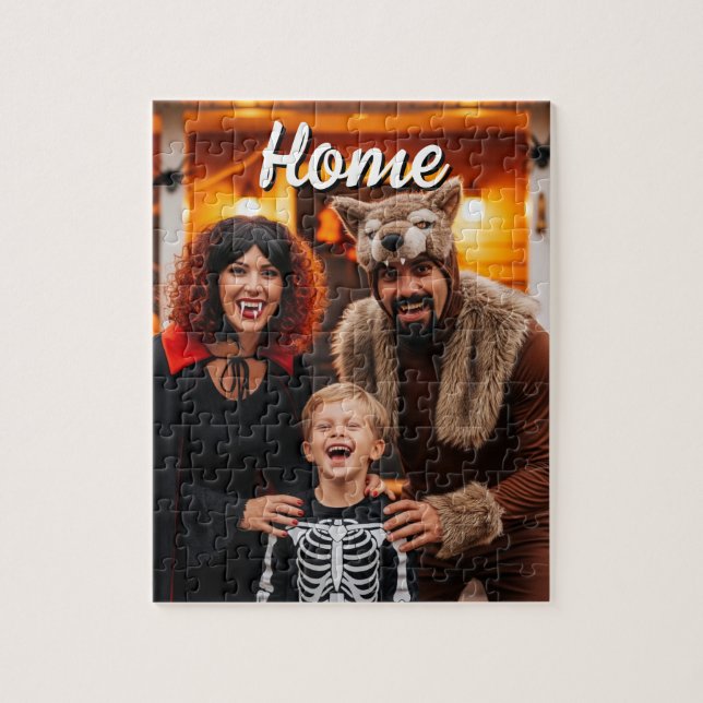 Custom Family Portrait Personalized Puzzle (Vertikal)