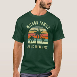 Custom Family Reunion Beach T-Shirt