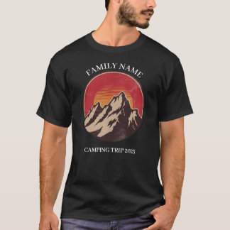 Custom Family Road Trip T - Shirt Mountain